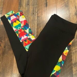 Lularoe Jordan womens workout pants leggings size medium